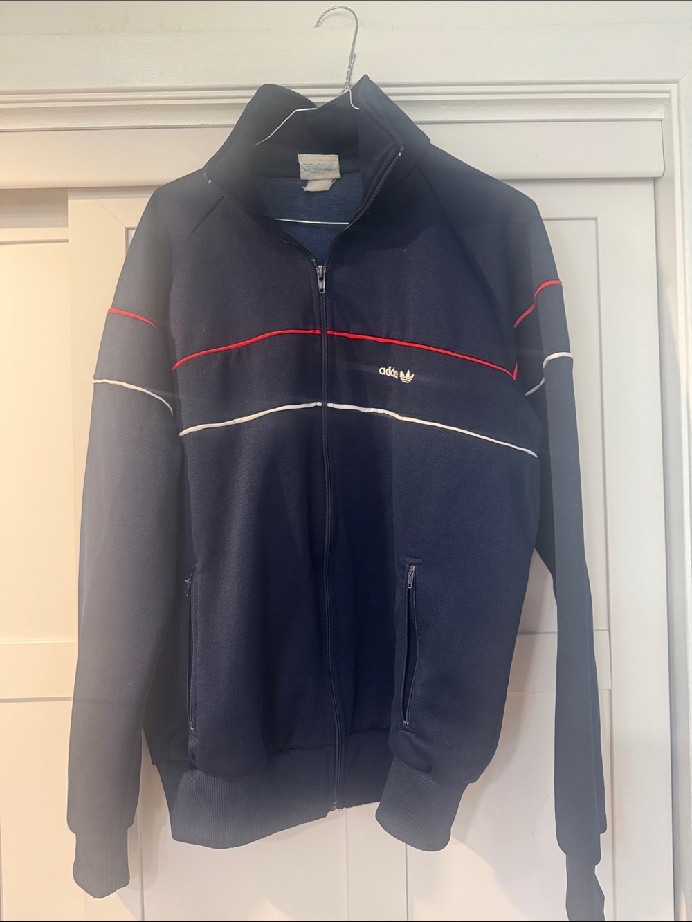 Vintage Adidas track jacket zip up